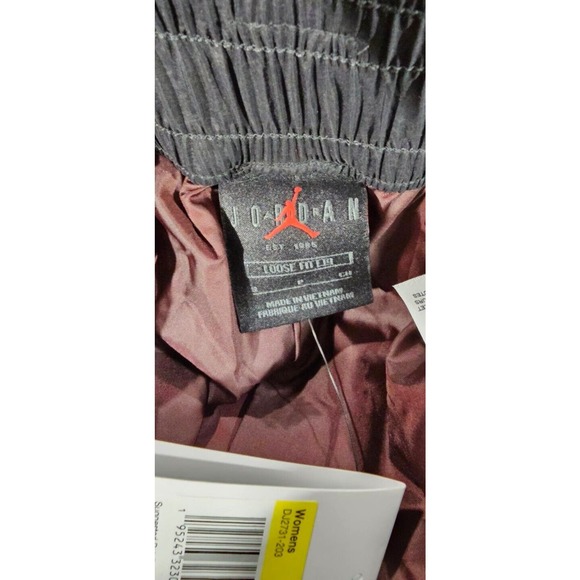 Nike Jordan Brown Cosy Nylon Utility Pants DJ2731-203 WOMENS SIZE SMALL - Picture 10 of 11